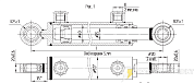 Гидроцилиндр МС40/25х200-3.(4)11(450)