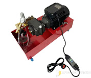 Опрессовочный насос электрический «Автэкс» ОНЭ-20-120 в сборе с баком