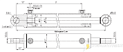 Гидроцилиндр МC80/40х320-3(4).22(620)