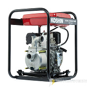 Дизельная мотопомпа для средне-загрязненных вод Koshin STY-50D