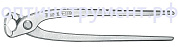 Kлещи арматурные (клещи вязальные), 280 мм, KNIPEX 99 04 280 KN-9904280